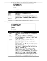 Preview for 138 page of D-Link xStack DES-3526 Cli Manual