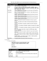 Preview for 201 page of D-Link xStack DES-3526 Cli Manual