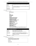 Preview for 219 page of D-Link xStack DES-3526 Cli Manual