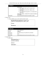 Preview for 224 page of D-Link xStack DES-3800 Series Cli Manual
