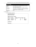 Preview for 230 page of D-Link xStack DES-3800 Series Cli Manual