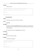 Предварительный просмотр 171 страницы D-Link xStack DGS-3200 Series Cli Manual