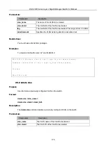 Предварительный просмотр 175 страницы D-Link xStack DGS-3200 Series Cli Manual