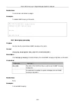 Предварительный просмотр 242 страницы D-Link xStack DGS-3200 Series Cli Manual