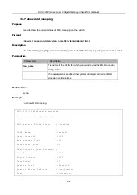 Предварительный просмотр 252 страницы D-Link xStack DGS-3200 Series Cli Manual