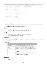 Предварительный просмотр 254 страницы D-Link xStack DGS-3200 Series Cli Manual