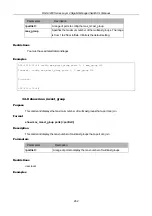 Предварительный просмотр 262 страницы D-Link xStack DGS-3200 Series Cli Manual