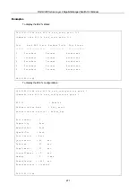 Предварительный просмотр 271 страницы D-Link xStack DGS-3200 Series Cli Manual