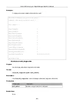 Предварительный просмотр 284 страницы D-Link xStack DGS-3200 Series Cli Manual