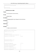 Предварительный просмотр 289 страницы D-Link xStack DGS-3200 Series Cli Manual