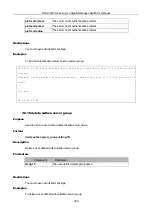 Предварительный просмотр 306 страницы D-Link xStack DGS-3200 Series Cli Manual