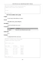 Предварительный просмотр 307 страницы D-Link xStack DGS-3200 Series Cli Manual