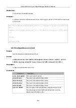 Предварительный просмотр 309 страницы D-Link xStack DGS-3200 Series Cli Manual