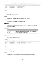 Предварительный просмотр 392 страницы D-Link xStack DGS-3200 Series Cli Manual