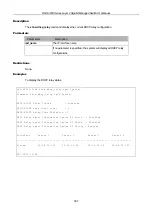 Предварительный просмотр 397 страницы D-Link xStack DGS-3200 Series Cli Manual