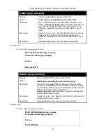 Предварительный просмотр 156 страницы D-Link xStack DGS-3324SRi Command Line Interface Reference Manual