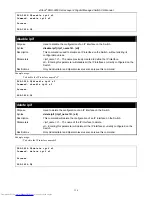 Preview for 158 page of D-Link xStack DGS-3400 Series Cli Manual