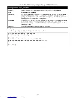 Preview for 285 page of D-Link xStack DGS-3400 Series Cli Manual