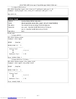 Preview for 419 page of D-Link xStack DGS-3400 Series Cli Manual