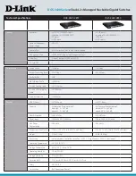 Предварительный просмотр 3 страницы D-Link xStack DGS-3420-28SC Specifications
