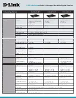 Предварительный просмотр 4 страницы D-Link xStack DGS-3420-28SC Specifications