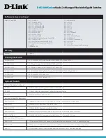 Предварительный просмотр 7 страницы D-Link xStack DGS-3420-28SC Specifications