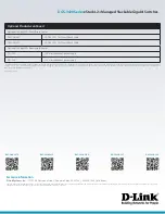 Предварительный просмотр 8 страницы D-Link xStack DGS-3420-28SC Specifications