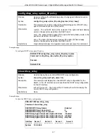 Предварительный просмотр 190 страницы D-Link xStack DGS-3600 Series Cli Manual