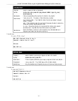 Preview for 134 page of D-Link xStack DGS-3612G series Cli Manual