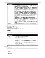 Preview for 170 page of D-Link xStack DGS-3612G series Cli Manual