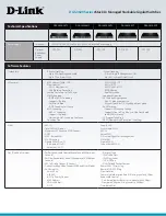 Предварительный просмотр 4 страницы D-Link xStack DGS-3620-28TC Specifications