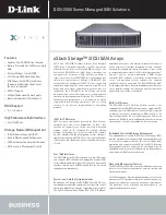 D-Link xStack Storage DSN-2000 Series Datasheet preview