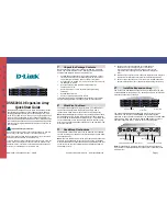 Предварительный просмотр 1 страницы D-Link xStack Storage DSN-5000-10 Quick Start Manual