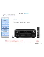 D+M Group AVR-3312C Manual preview