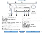 Предварительный просмотр 2 страницы D+M Group AVR-X1000W Manual