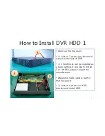Preview for 2 page of D-MAX DVR Installation Manual