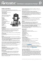 D-Parts Fontastic PartyII User Manual preview