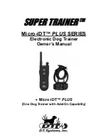 D.T. System Micro-iDT PLUS Series Owner'S Manual preview