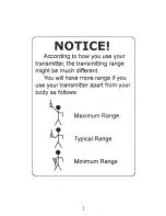 Preview for 2 page of D.T. System Micro-iDT Z3000 User Manual