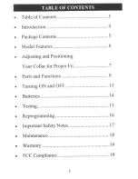 Preview for 3 page of D.T. System Micro-iDT Z3000 User Manual