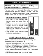 Preview for 17 page of D.T.Systems RDL 1202 Owner'S Manual