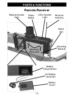 Preview for 12 page of D.T.Systems RDL 1209 Owner'S Manual