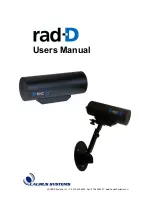 Предварительный просмотр 1 страницы D-tect Systems rad-D User Manual