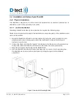 Preview for 5 page of D-tect Systems rad-DX Installation And Operating Instructions Manual