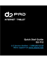 D2 PAD D2-912 Quick Start Manual preview