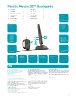 Preview for 1 page of D2 Penclic Mouse Quick Manual