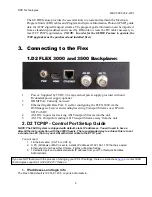 Preview for 5 page of D2D FLEX 3000 Setup Manual