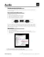 Preview for 9 page of d3 Technologies 4U Manual