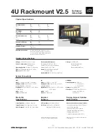 Preview for 11 page of d3 Technologies 4U Manual