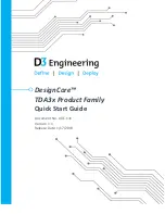 Preview for 1 page of D3 DesignCore DM50 Series Quick Start Manual